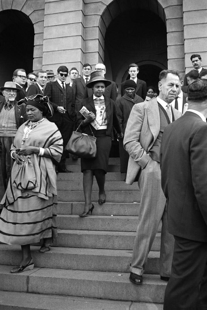 <p>Ten opponents of apartheid, among them Nelson Mandela, face charges that include sabotage, which carries the death penalty. After a dignified and moving defence, eight are sentenced to life imprisonment.</p>